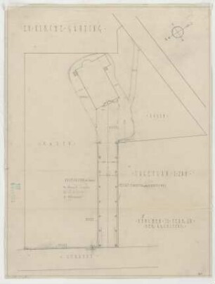 Fischer, Theodor; Gauting / Starnberg (Bayern); Ev. Christuskirche - Lageplan