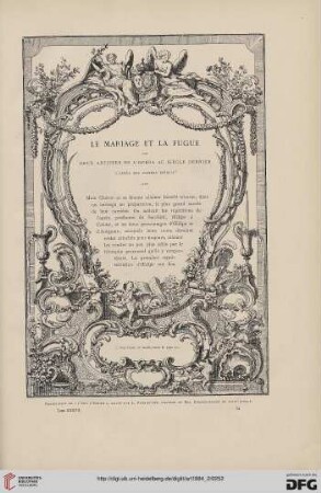 10: Le mariage et la fugue de deux artistes de l'opéra dernier d'apres des papiers inédits, [2]