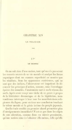 Chapitre XIV. La religion