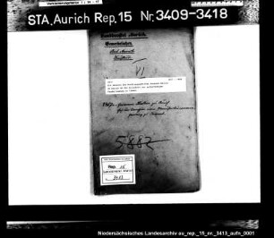 Die Gesuche des Handlungsgehilfen Hermann Ballin in Aurich um die Erlaubnis zur selbständigen Niederlassung in Timmel