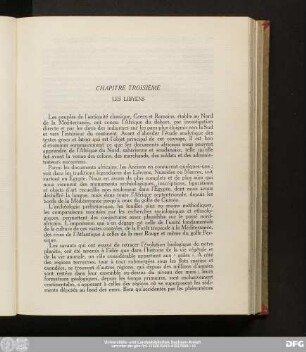 Chapitre Troisième Les Libyens