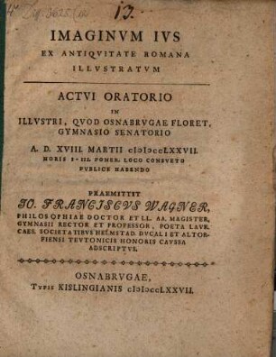 Imaginum ius ex antiquitate Romana illustratum
