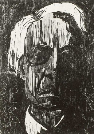 Bildnis Bertrand Russel (geb. 1872, Philosoph und Sozialkritiker, Nobelpreis 1950)