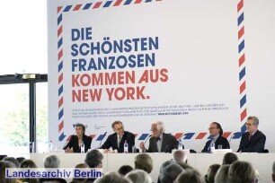 "Die schönsten Franzosen kommen aus New York"; Neue Nationalgalerie Berlin, Potsdamer Straße 50 (Tiergarten)