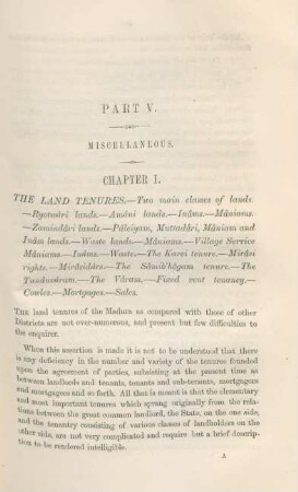Part V. Miscellaneous