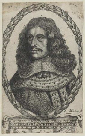 Bildnis des Carolvs Lvdovicvs, Kurfürst der Pfalz