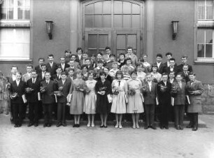 Roßwein. Jugendweihegruppe