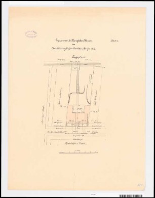 Gipsformerei der Königlichen Museen, Berlin-Charlottenburg: Lageplan 1:500