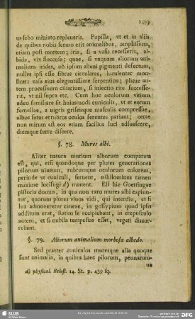 §. 78. Mures albi