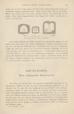 Drittes Kapitel. Die römische Baukunst.