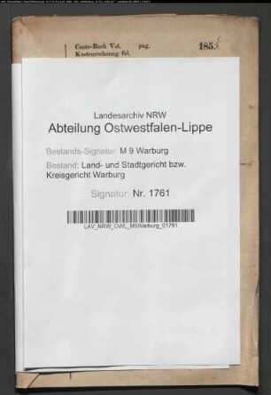 Erblasser: Cloidt, Heinrich:
