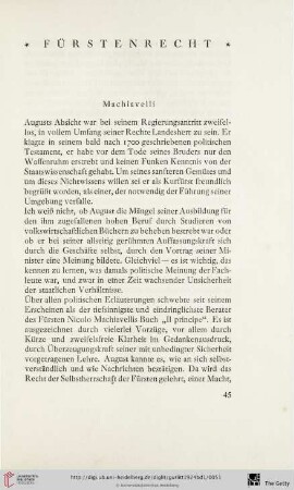 Fürstenrecht