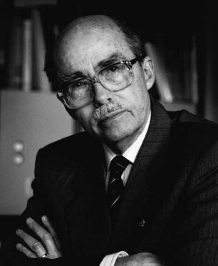 Otto von Habsburg (1912-2011; österreichisch-deutscher Schriftsteller, Publizist und Politiker). Straßburg, 1991