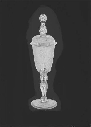 Deckelpokal (mit Akanthusranken) aus Schloß Moritzburg