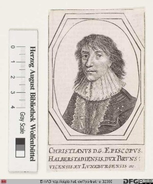 Bildnis Christian d. J., Herzog zu Braunschweig-Lüneburg und L.