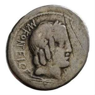 Münze, Denar, 85 v. Chr.