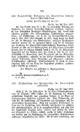 Beschaffung der Turngeräthe für Unterrichtsanstalten : [III. Gymnasial- und Real-Lehranstalten]