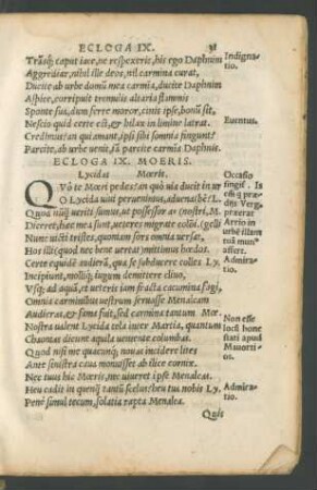 Ecloga IX. Moeris.