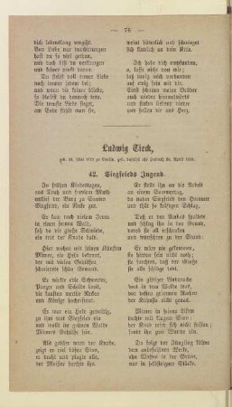 Ludwig Tieck.