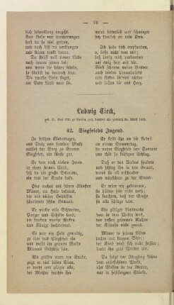 Ludwig Tieck.
