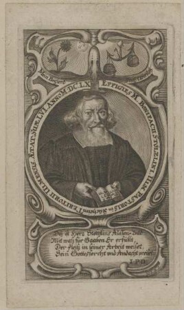 Bildnis des Bonifacius Stölzlin