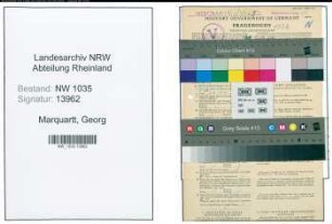 Entnazifizierung Georg Marquartt , geb. 06.10.1907 (Steiger)