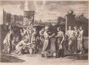 Abraham und Rebekka am Brunnen