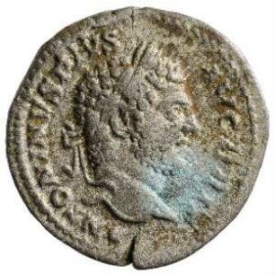 Münze, Denar, 212 n. Chr.