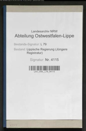 Schulverhältnisse in Lemgo