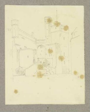 Schloss Braunfels (vor dem zweiten historistischen Ausbau ab 1880)
