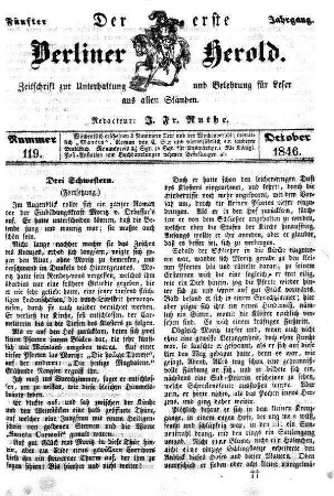 Nummer 119, October 1846