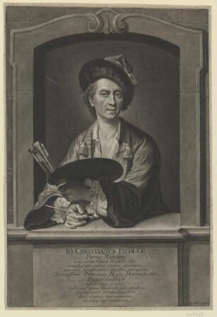 Bildnis des Io. Chistianus Fiedler