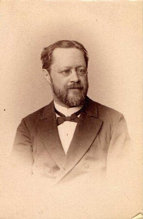 Die Mitglieder des Stadtrats der Residenzstadt Karlsruhe. Wielandt, Friedrich. Stadtrat 1870 - 1875