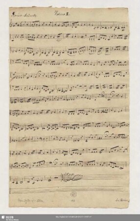 Violino II [Rondo Andante]