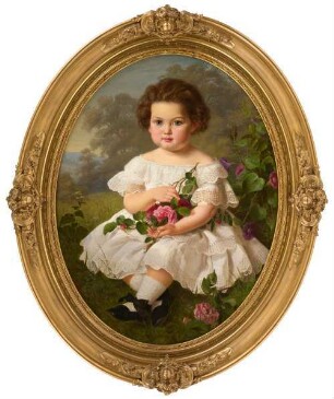 Kinderbildnis Alexandrine Strübe