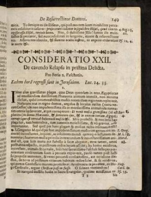 149-180, Consideratio XXII. - Consideratio XXV.