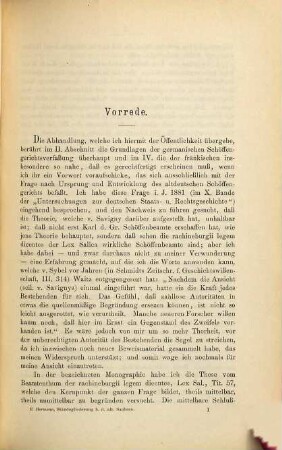 Die Ständegliederung bei den alten Sachsen und Angelsachsen : eine rechtsgeschichtliche Quellenstudie