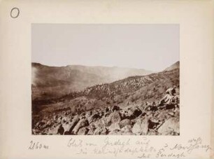 Gebirgslandschaft : Blick auf die Bergkette "Karindja Dagh" im Toros Daglari (Taurusgebirge).