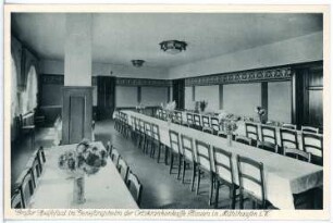 Mühlhausen. Genesungsheim - Großer Speisesaal
