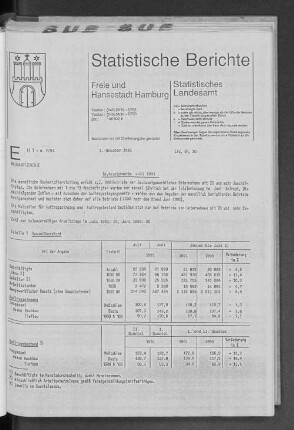 Bauhauptgewerbe Juli 1991 : Lfd. Nr. 30