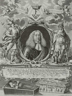 Bildnis des Herzogs zu Sachsen-Altenburg Friedrich Wilhelm II.
