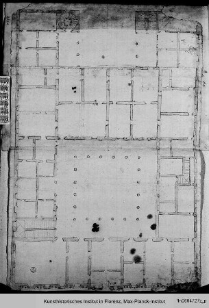 Grundriss Palazzo aus Originaltraktat
