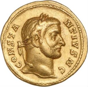 Münze, Aureus, 293 - 305