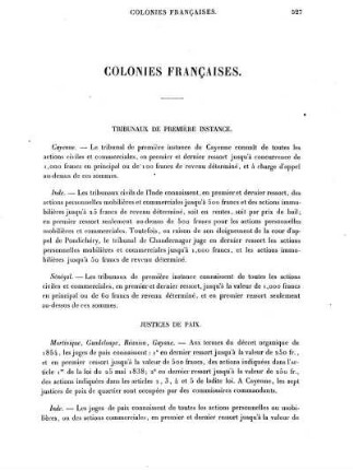 Colonies Françaises.