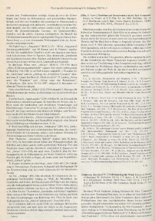 340-341 [Rezension] Understanding the word