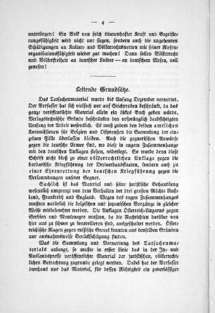 Leitende Grundsätze.