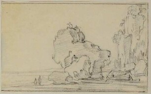 Seeprospekt mit Schiffen