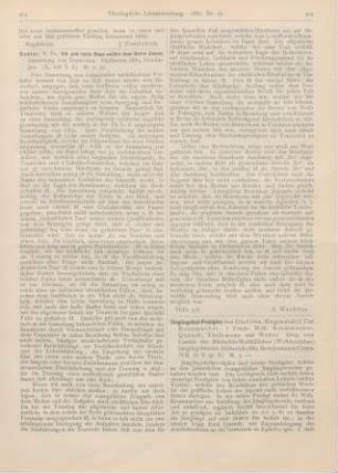 414-415 [Rezension] Jünglingsfest-Predigten von Dürselen, Hugendubel, Carl Krummacher, Friedr. Wilh. Krummacher, Quandt, Thelemann und Weber