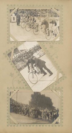 Postkartenalbum Radsport; Blatt 69