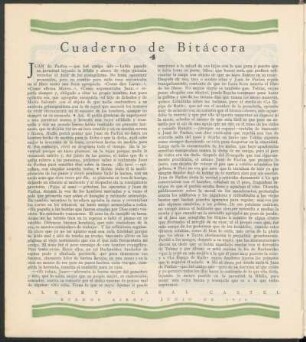 Cuaderno de Bitácora